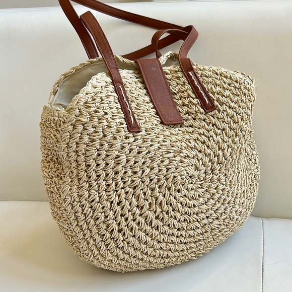 Leonor Greyl Paris Straw Bag - Picture 5 of 5